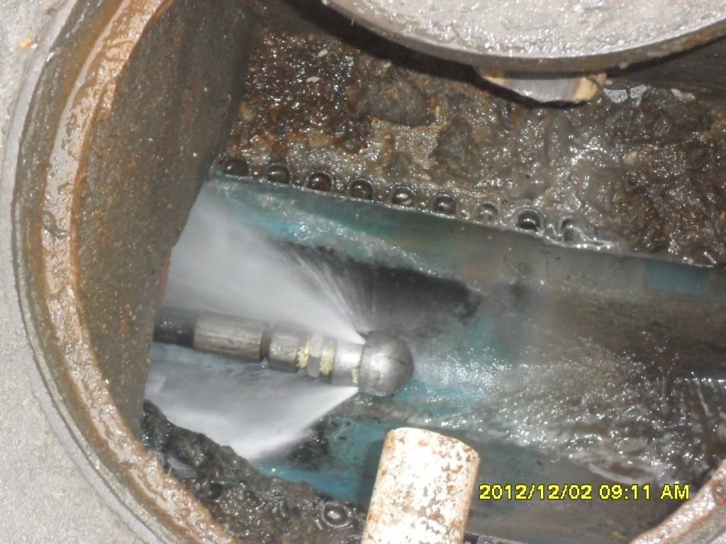 铺前镇污水管道高压清洗